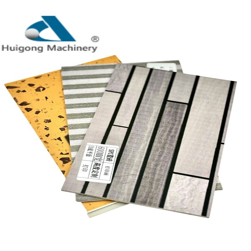 Factory 3D Printing Building Material Spc PVC Marble Flexible Ceiling Sheet Carbon Crystal Fence Wall Panel porcelain-Like Wall Panel