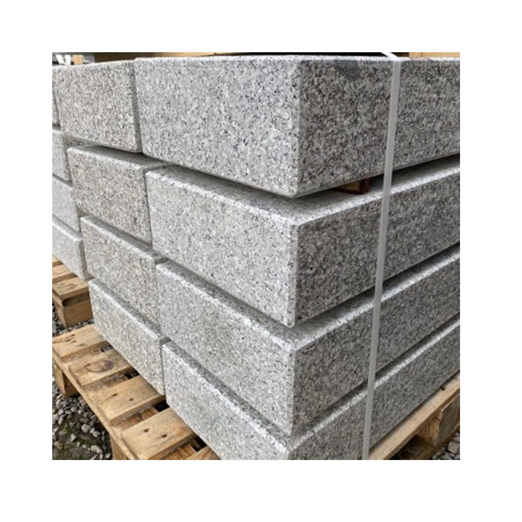 Factory Price Natural Stone Black Yellow Honed Polished Granite Curbstone Slab for Wall