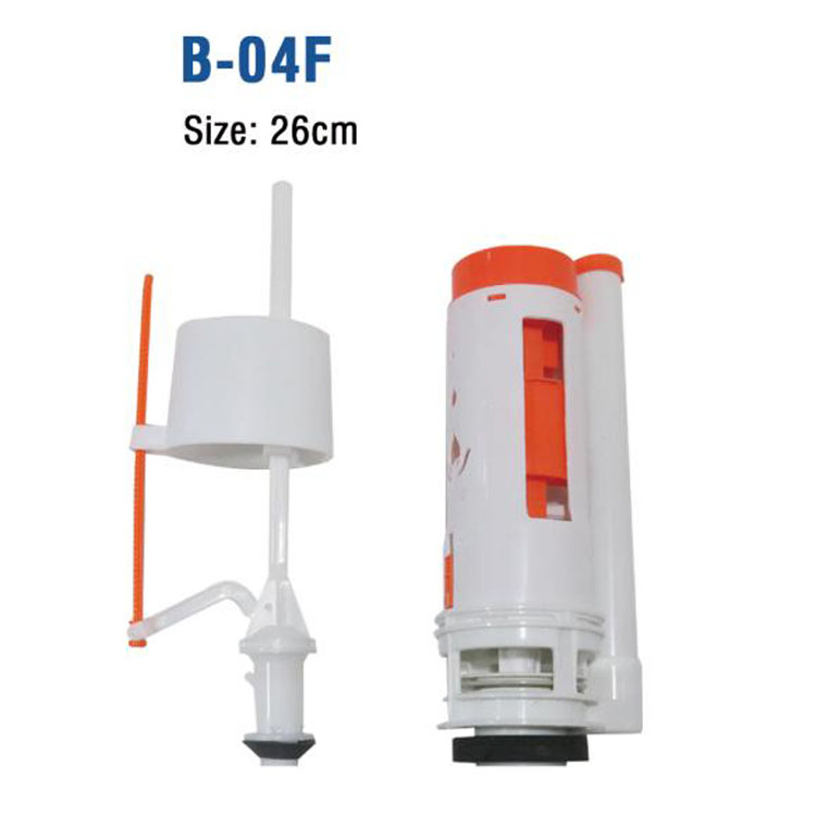 Bathroom Plastic Flush Valve for Toilet Cistern