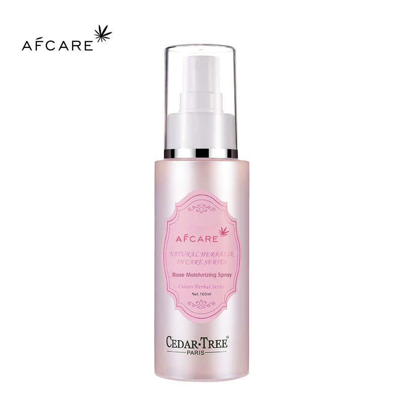 Rose Face Toner Mist Spray Pure Organic Flower Extract 100ml Private Label Face Toner Rose Water Skin