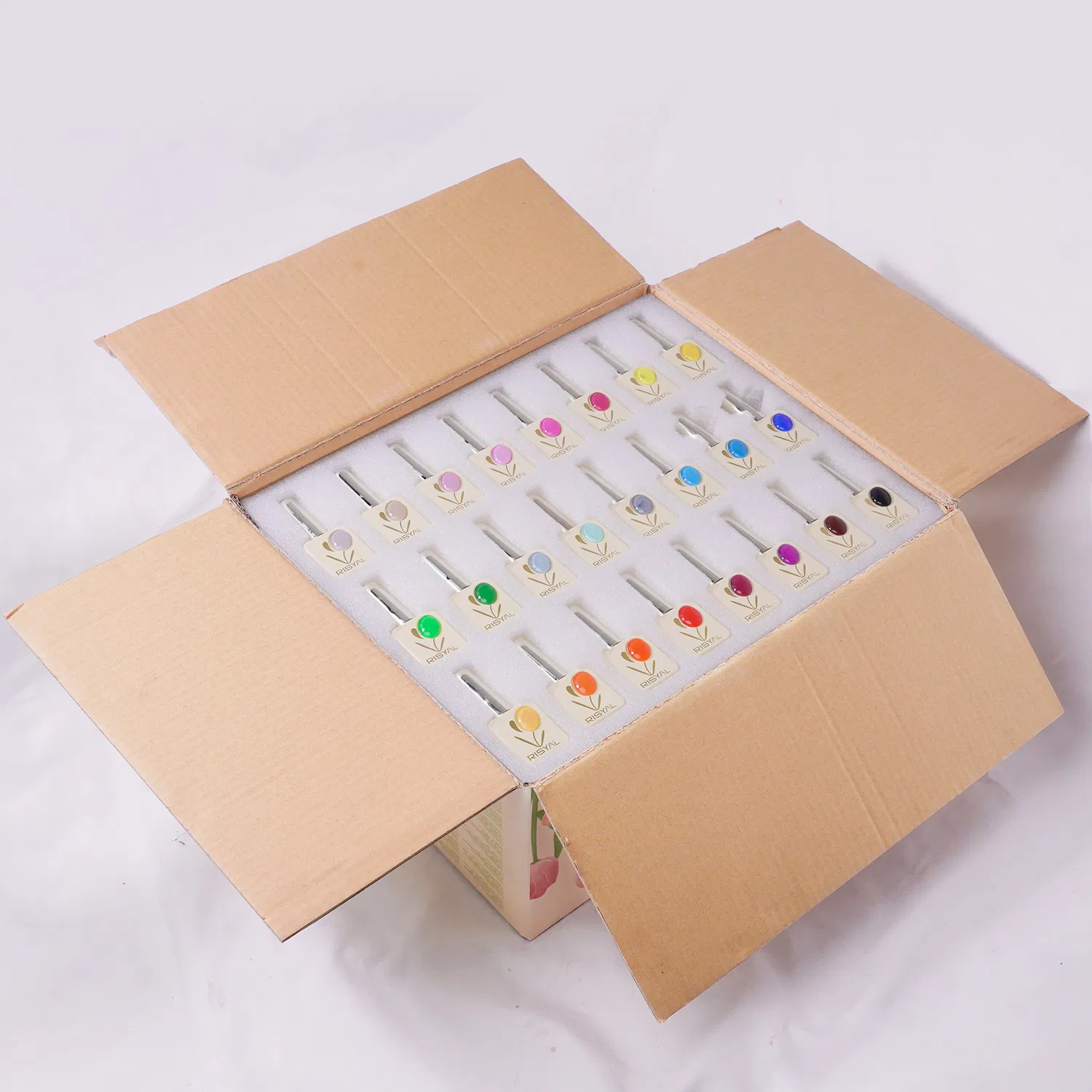 Professional 3D Heart Design Top Gel Long Lasting Nail Art Gel with Free LED Lamp Kit 8ml