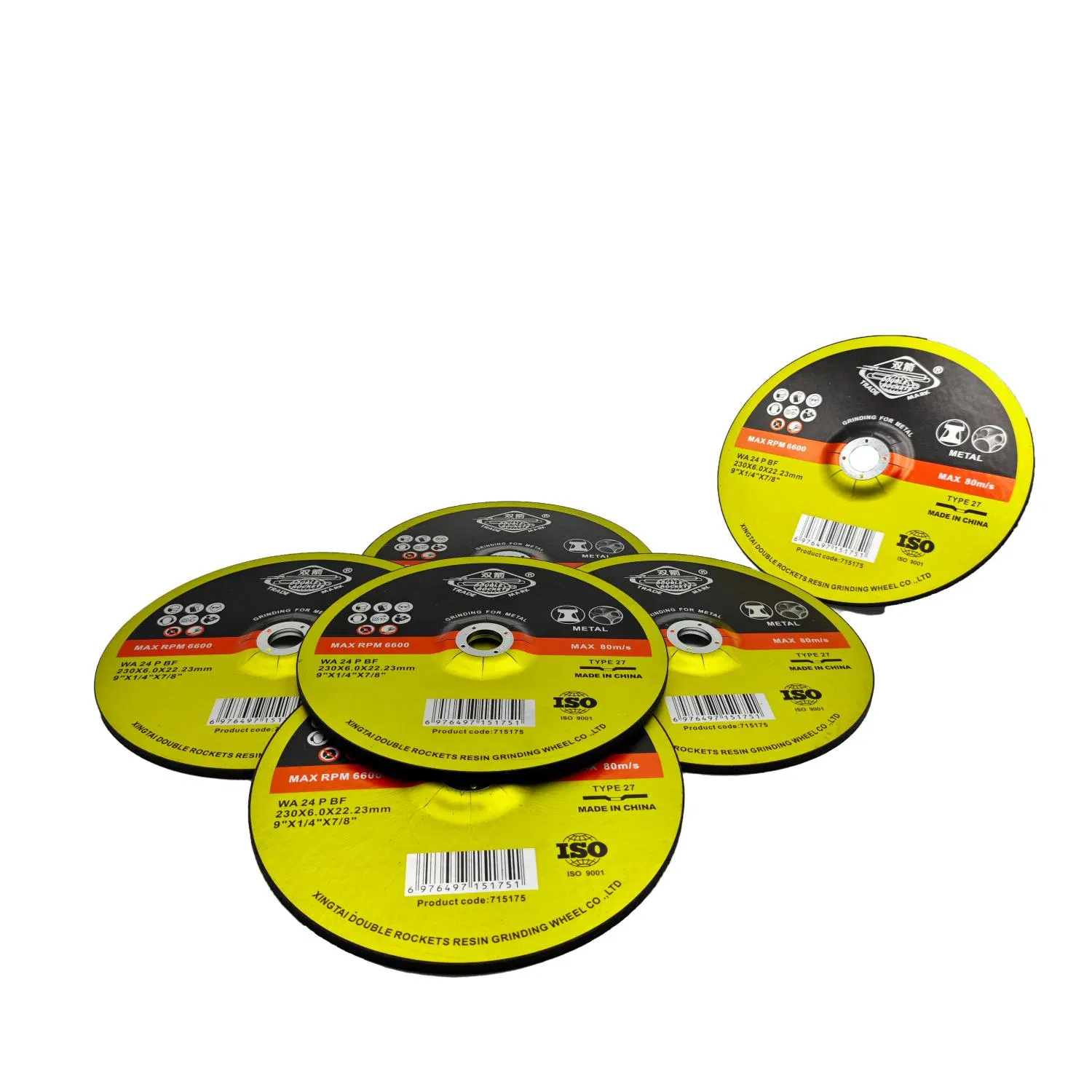 Шлифовальный круг 230 мм для металла и нержавеющей стали