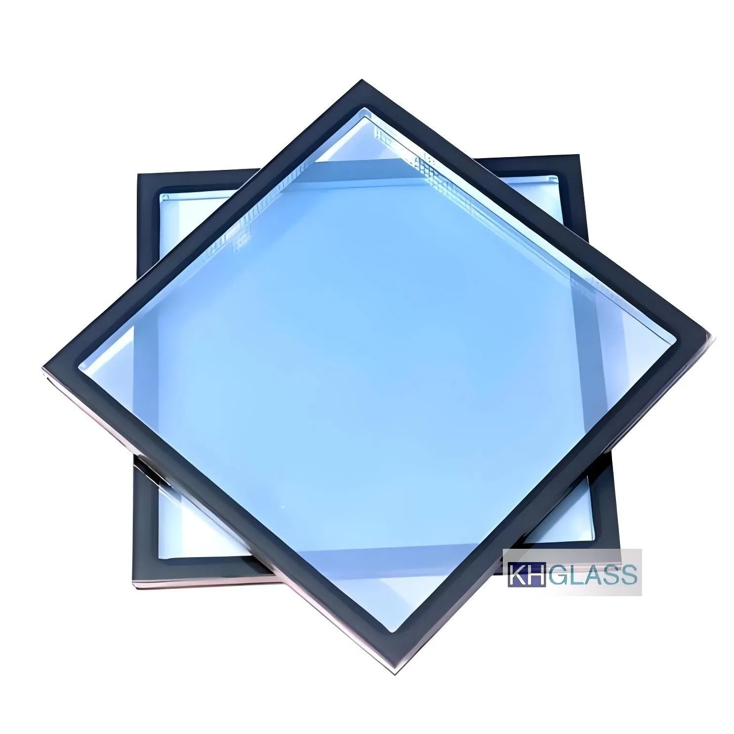 Curved Insulated Glass 9 Air Levels 5mm to 10mm Thickness Options