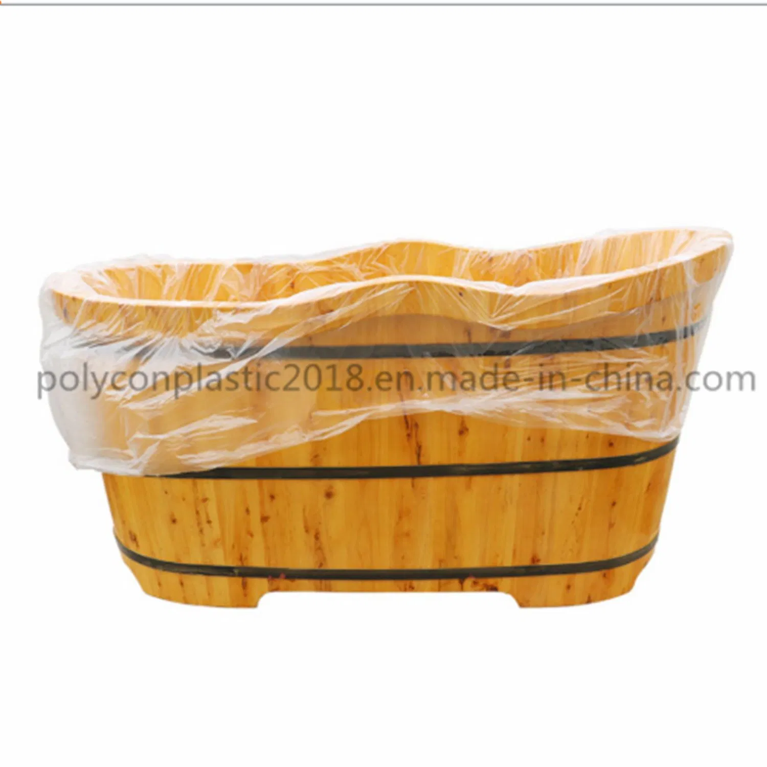 Disposable Bath Plastic Bag Bathtub Film Baby Swimming Pool Bathroom Bathing Barrel SPA Plastic Bag Custom