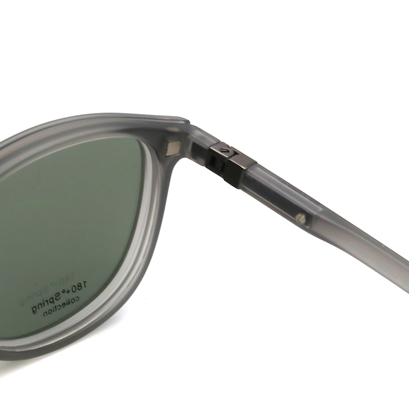 OEM Magnetic Tr90 Optical Frame with Clip on Sunglasses