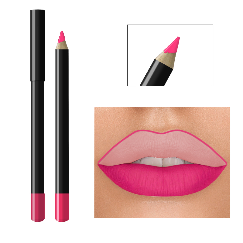 Wholesale Vegan Creamy Lipliner Pencil Waterproof Custom Private Label Lip Liner