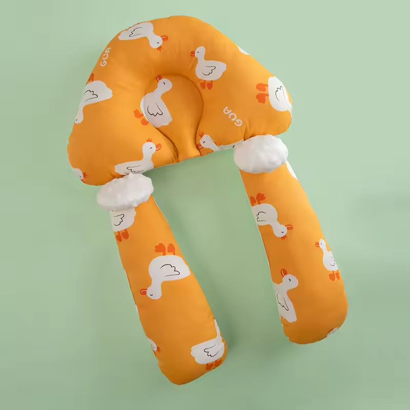 Air-Permeable Baby Sleeping Arm Wedge Pillow Baby Head Neck Support Pillow