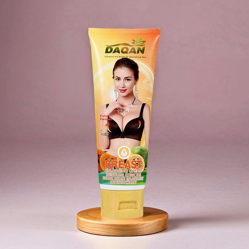 Natural Breast Cream for Professional Care and Firming Enhancement