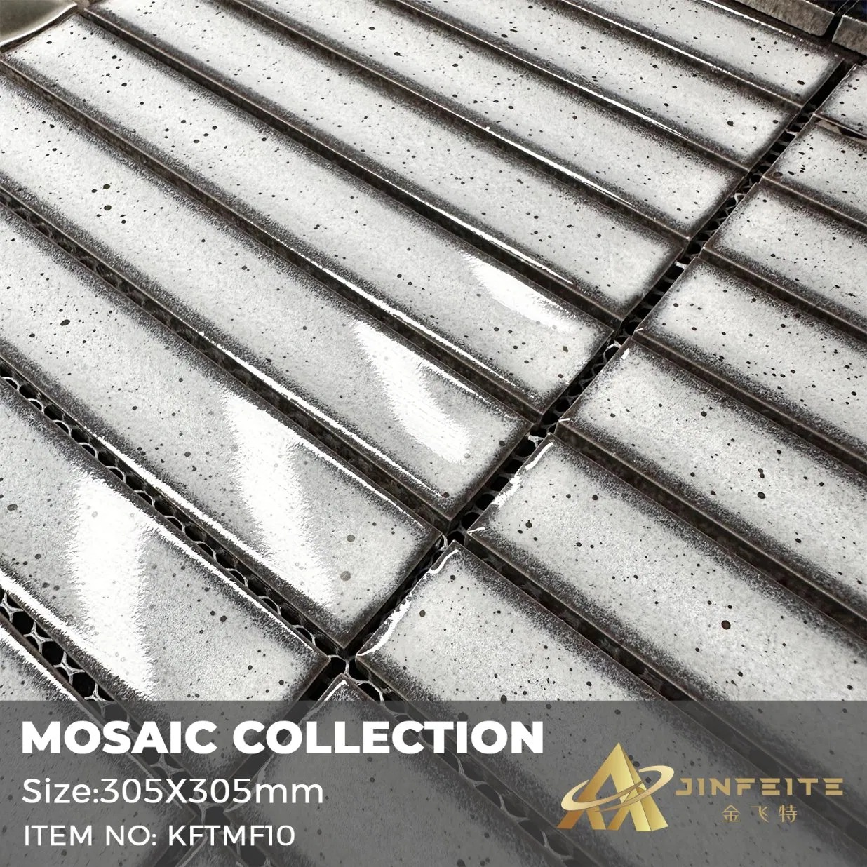 Мозаика Avocado Green для ванной, 30x30 мм