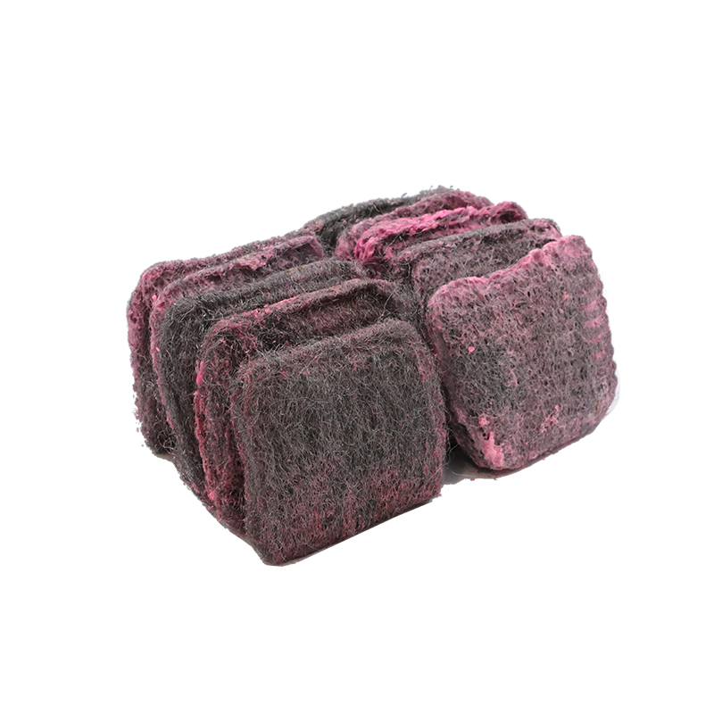 10 Pack Heavy Duty Steel Wool Scouring Soap Pads