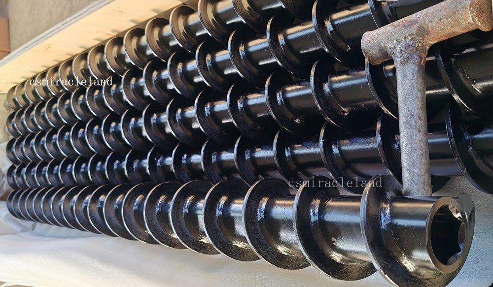 Hexagonal Connect Auger/Spiral Drill Rod