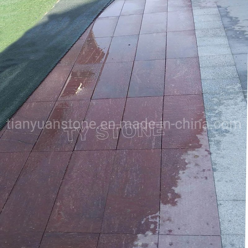 Porphyry Red G528 Granite Patio Outdoor Paver Stones Tiles