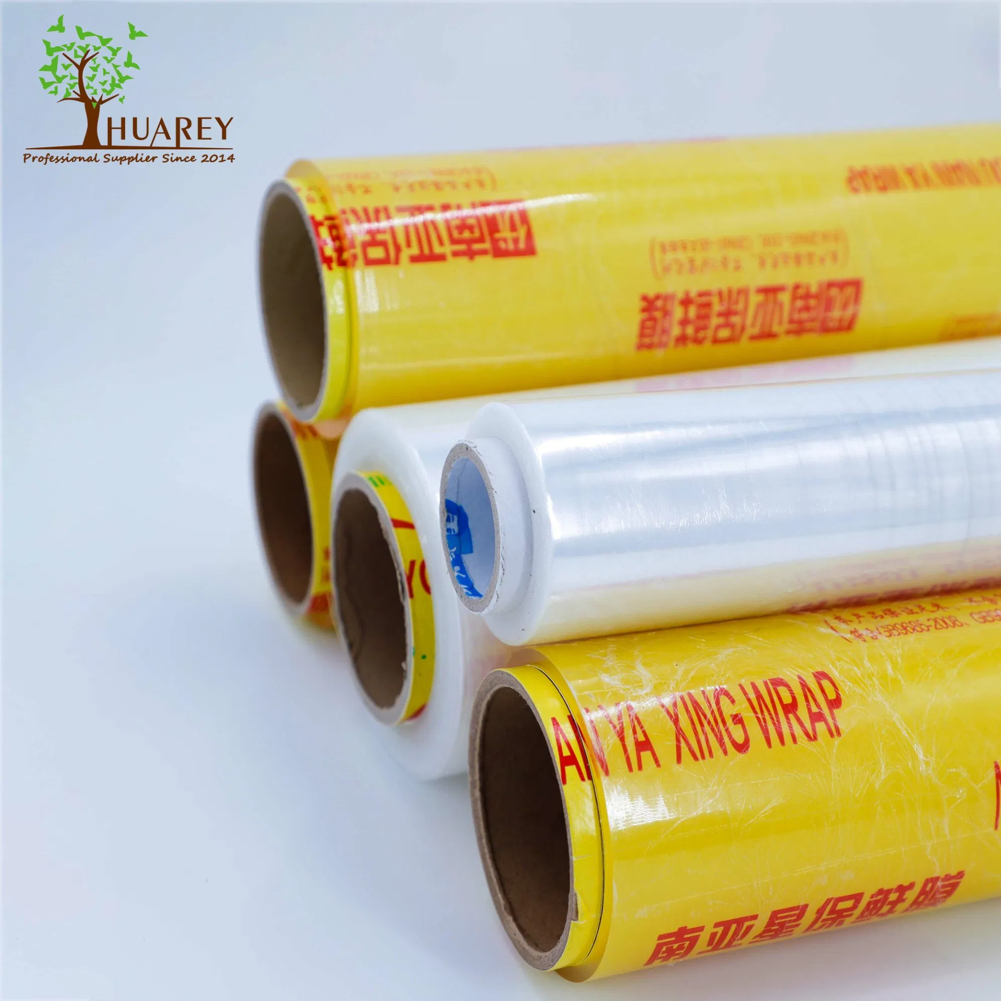 11 Micron Fresh Plastic Food Wrap PE/PVC Cling Wrap Film