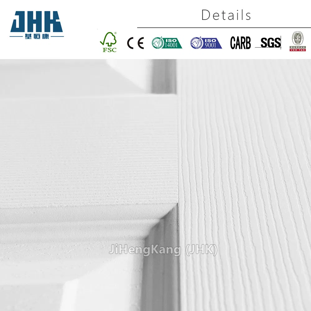 Jhk Honeycomb Paper MDF Panel White Primer Door