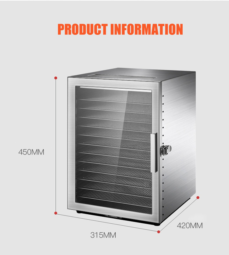 Food Dryer Meat / Vegetable /Fruit /Herbs Dehydrator