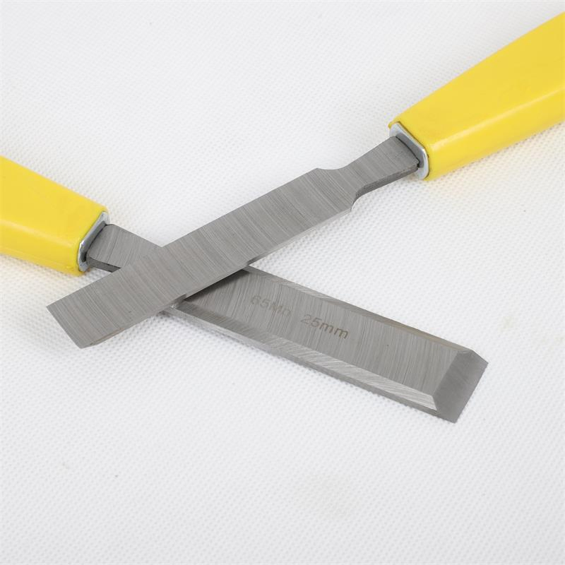 Manual Woodworking Tool Yellow Handle Chisel High Carbon Steel Chisels for Woodwork