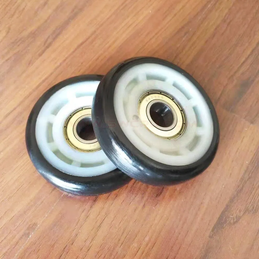 Customized Rubber Polyurethane PU Bearing Roller, Guiding Wheel Assamebly
