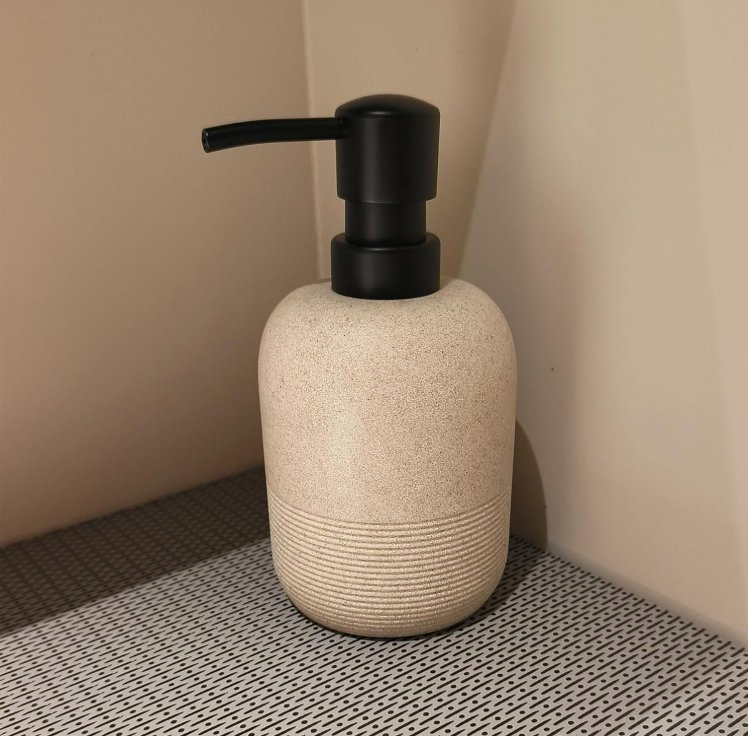 Understated Style Single Resin Dispenser Home Bathroom Accessories