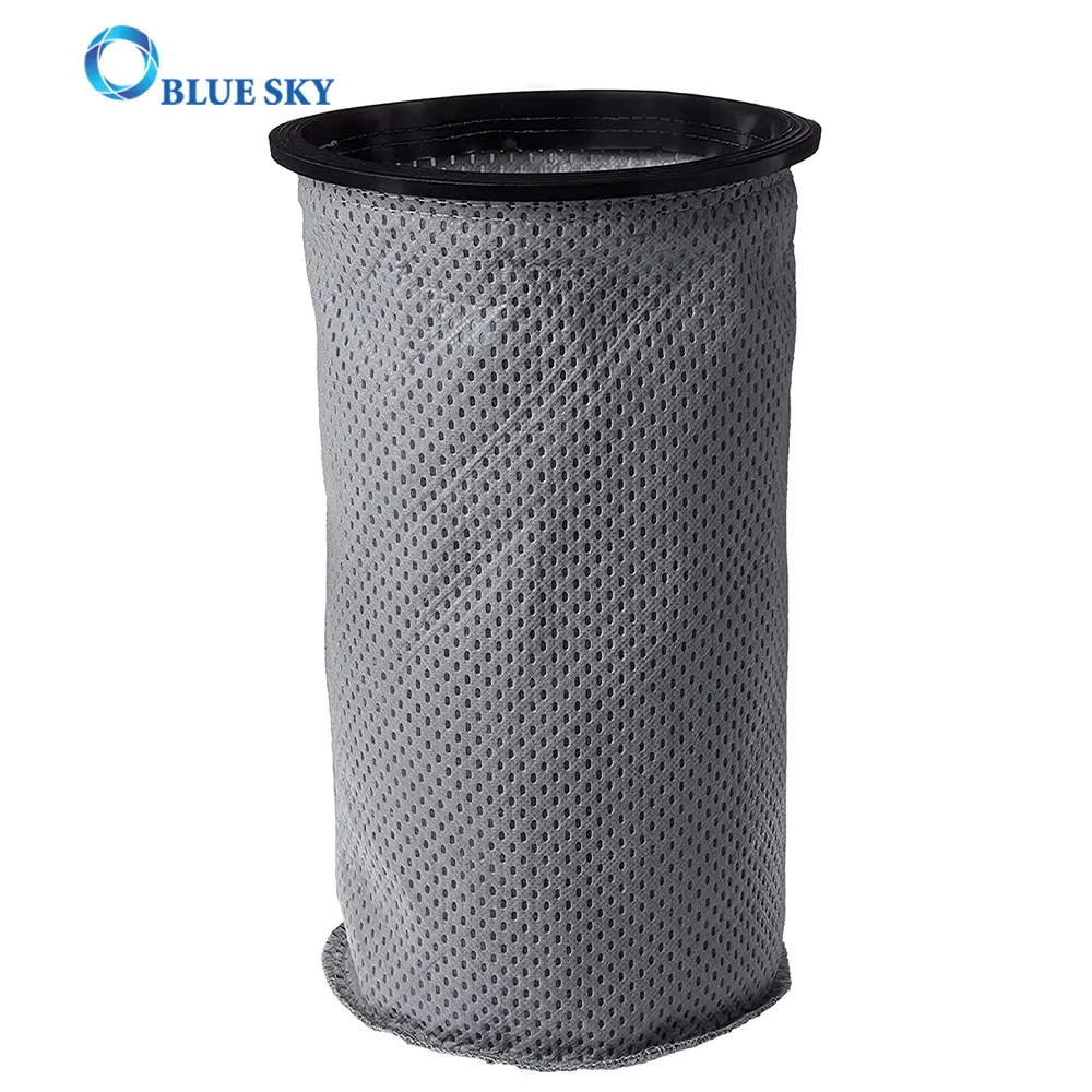 Round Reusable Micro Cloth Filter Bags 10qt Vacuum Bags Compatible with Proteam Part # 100565