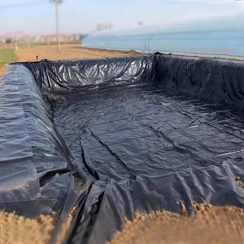 Fish Pond Impermeable Sheet HDPE Foundation Geomembrane