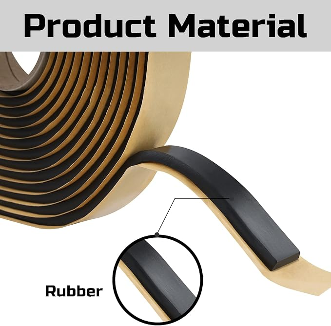 Butyl Tape 30 FT LG 2 in Width 1/8 in Thick