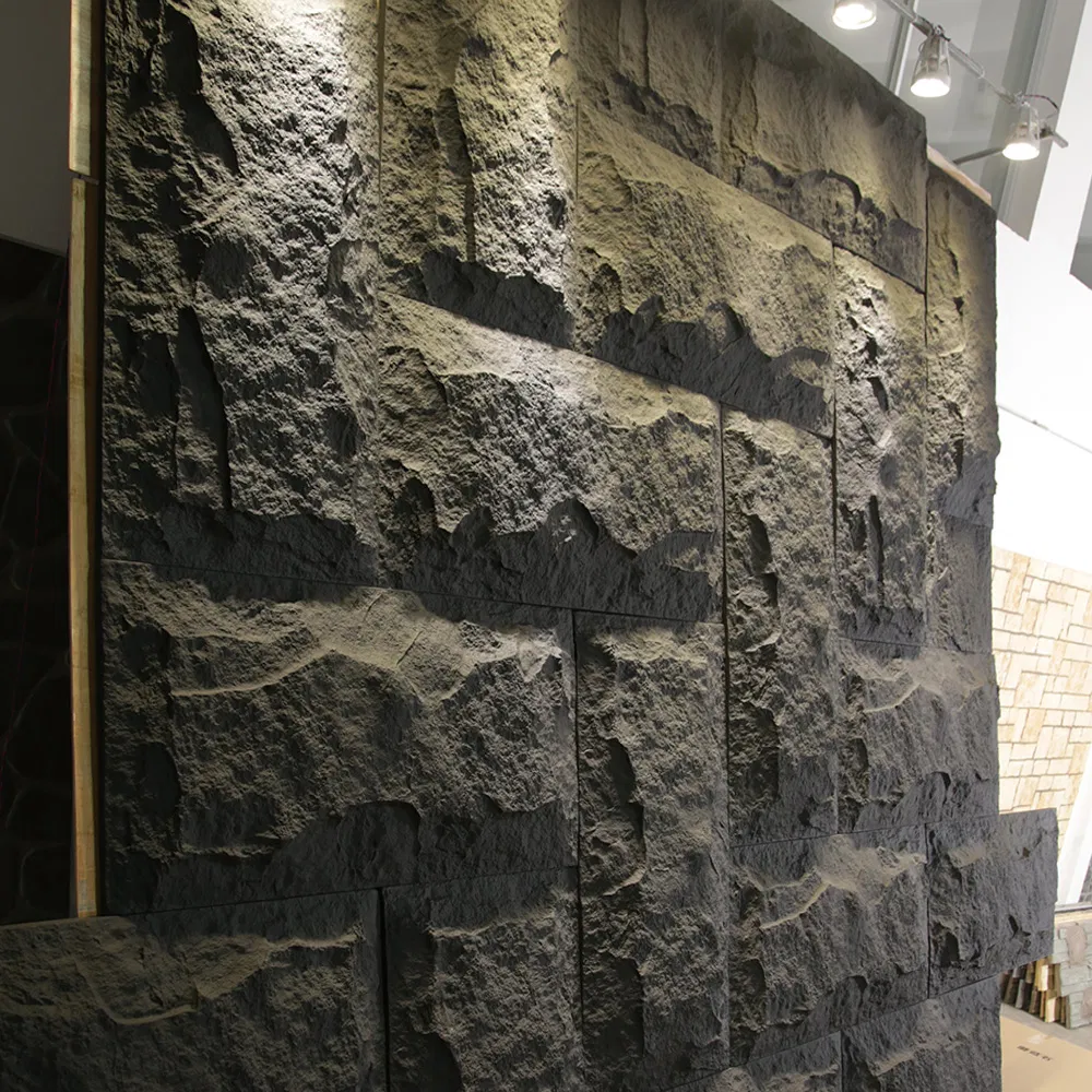 Flexible PU Stone Wall Panels for Retail Spaces with Moisture Proof and Lightweight