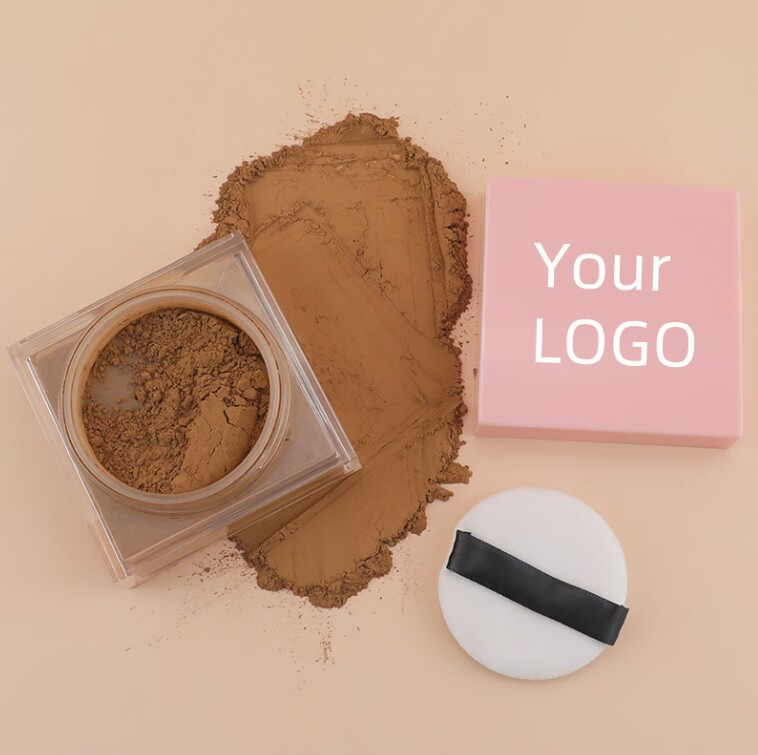 14 Colors Skin-Friendly Waterproof Loose Powder Customizable Exquisite Cosmetic Makeup Product