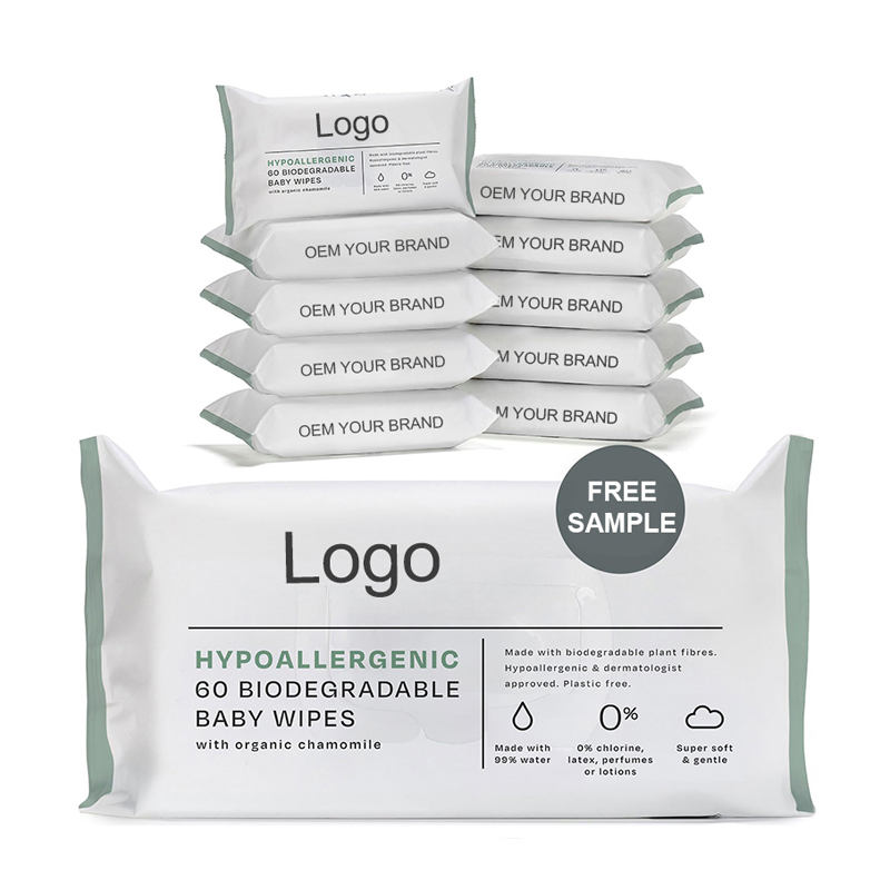 Custom Private Label Baby Wipes Nonwoven Pearl Pattern Pure Cotton Baby Soft Care Wet Wipes Sensitive Skin Daily Cleaning Wet Tissue Wipes