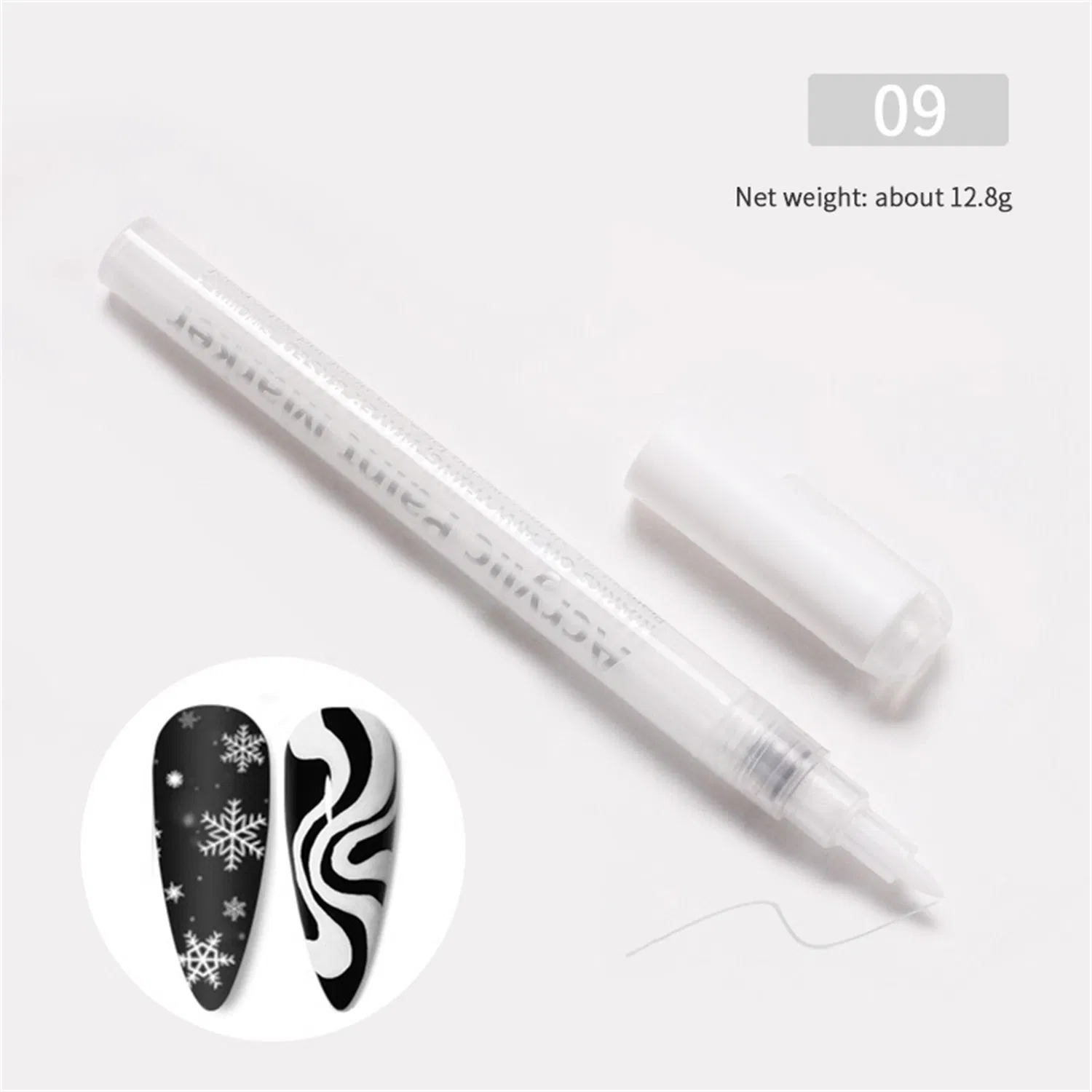12 Colors Gel Painting UV LED Nail Art Polish Pens Tips Nail Painting Pen Waterproof DIY Graffiti Design Painting Varnish Manicure Adorn Tool