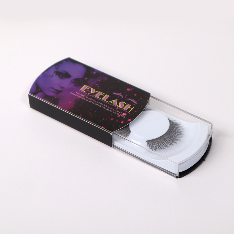 Single 3D Private Label Mink Eyeliner Pre Glue Mink Eyelashes with Packaging Box