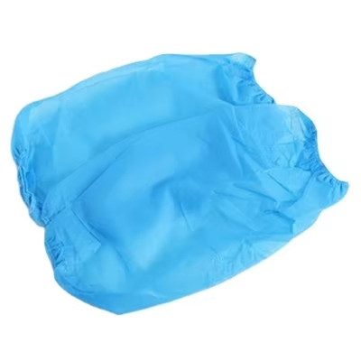 Colors Disposable Non-Woven Sleeve Cover Disposable Arm Sleeve Cover with Elastic Cuff