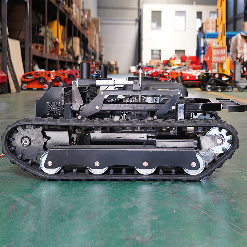 Гусеничная газонокосилка NUOMAN 2024, бензиновая, с дистанционным управлением