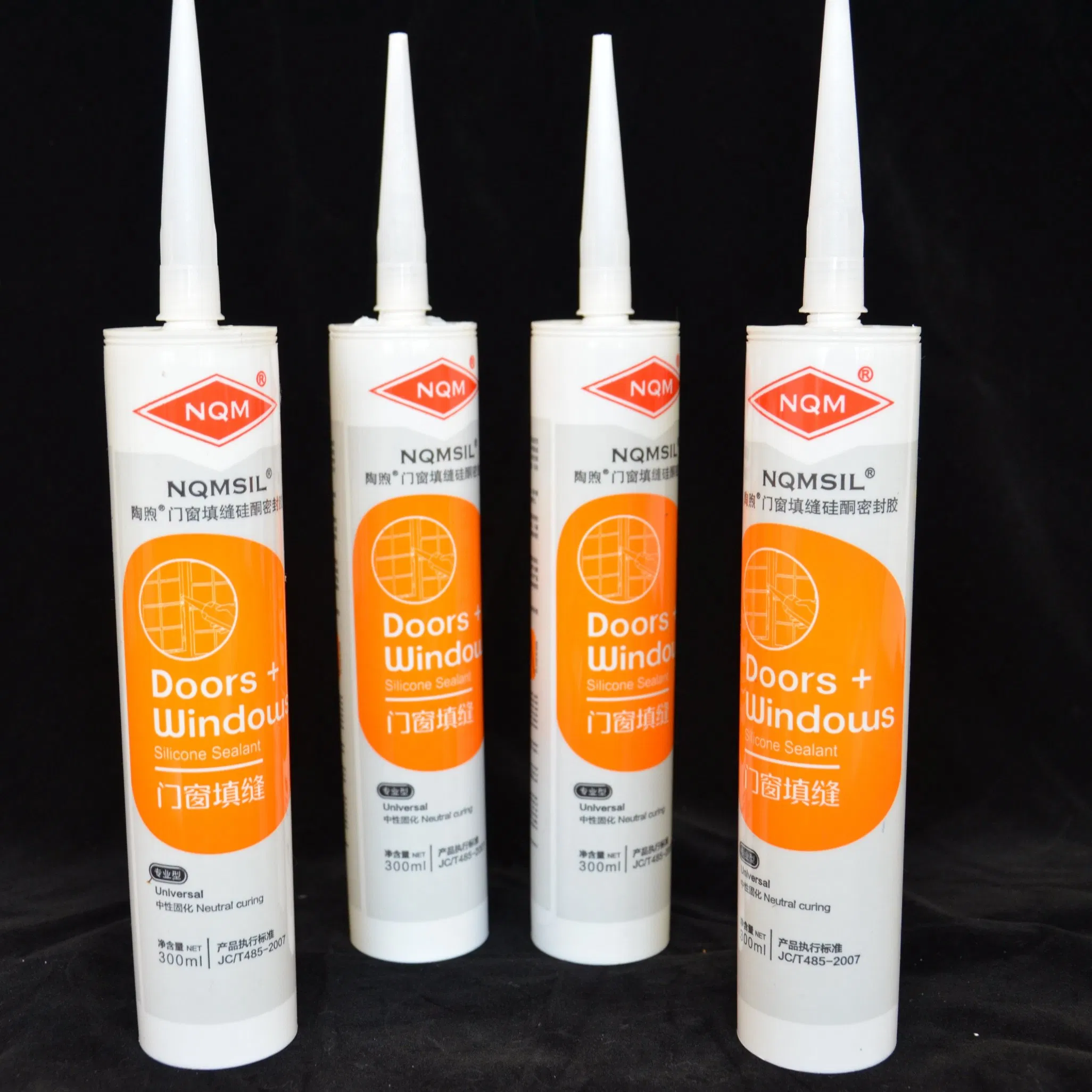 Quick Drying Silicone Sealant for Windows with Antibacterial Formula