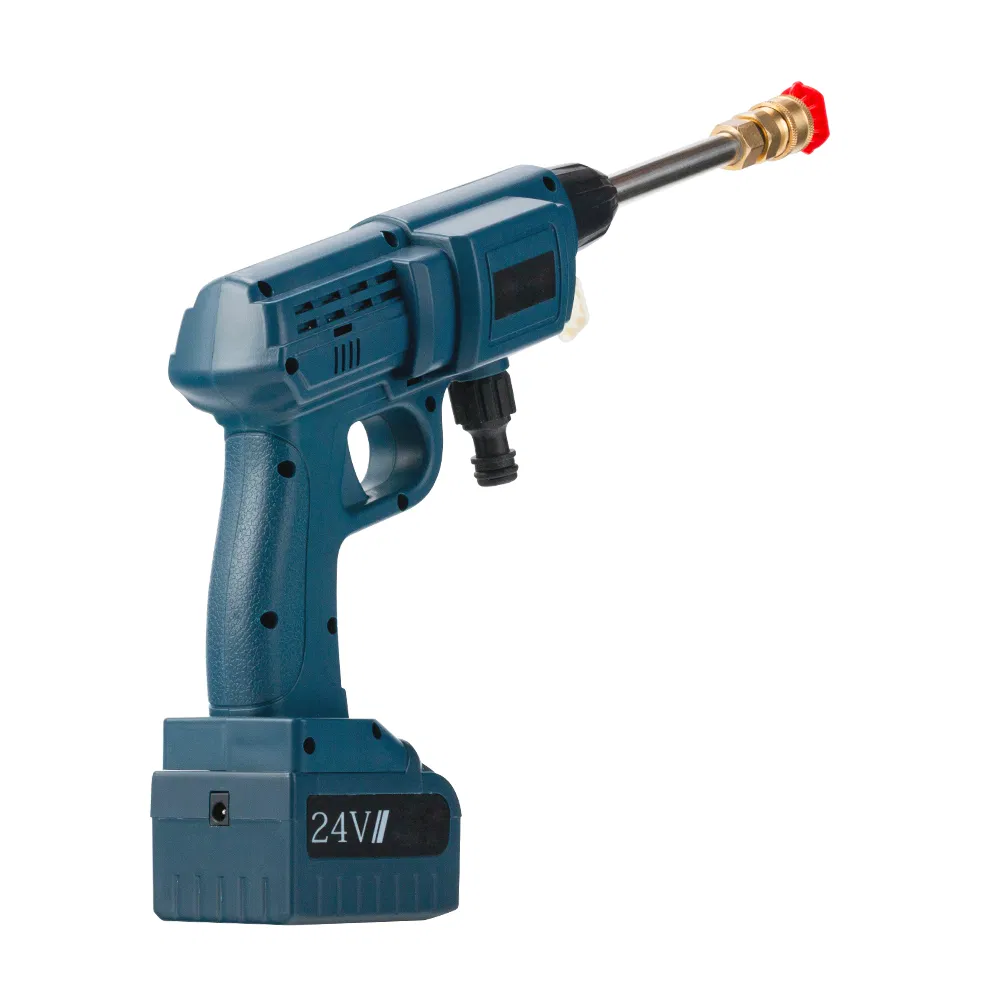 24V Car Washer Cordless Portable Electric High Pressure Washer Spray Gun