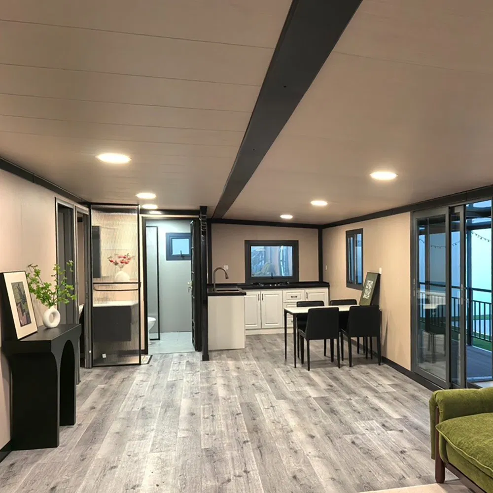 Prefabricated Modern Modular 2 Bedroom 1 Bath Five Bedroom Renovated Three Bedroom Mobile Home Vessel House Shipping Container House