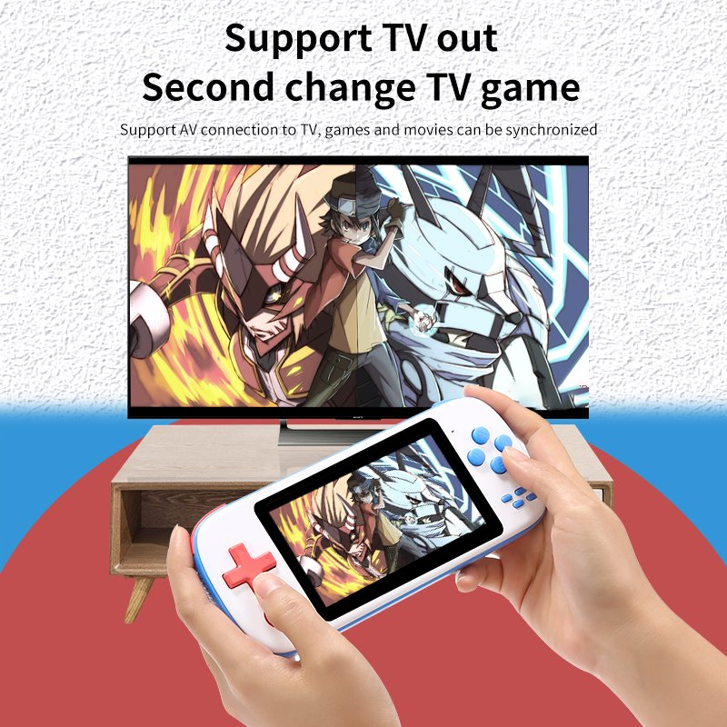 Портативная консоль XY11 с 6800+ игр и долгим временем работы