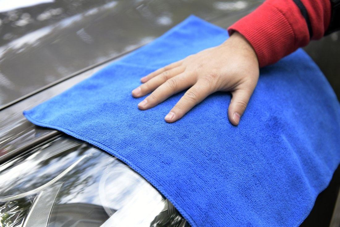 Shineopen Super Water Absorbent Plain Drying Ultra Fine Microfiber Towel for Car Washing