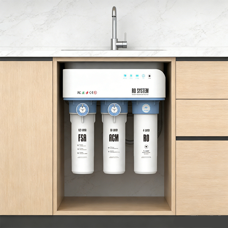 High Flow Plastic Housing High Output UV Commercial Water Filter