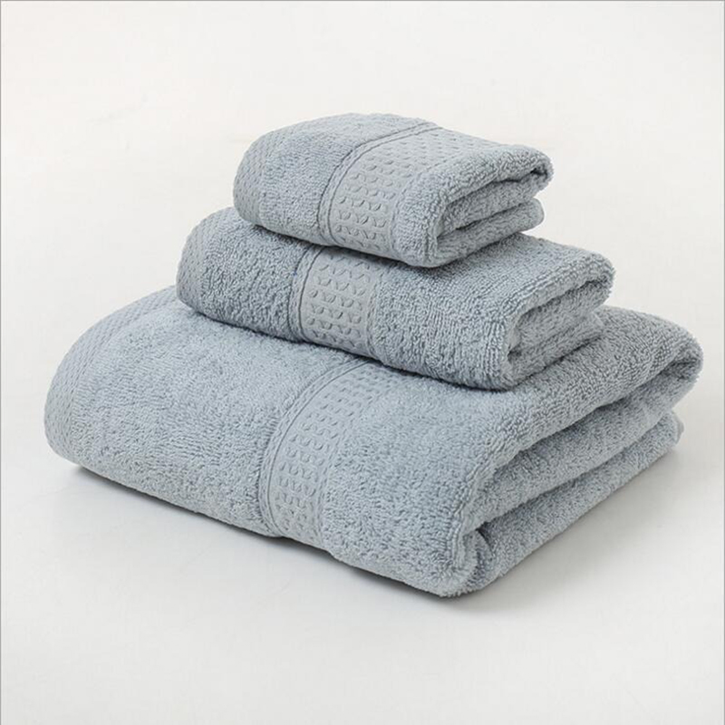Best Sales Terry Cotton Bath Towels Set for Beauty and Wellness Center
