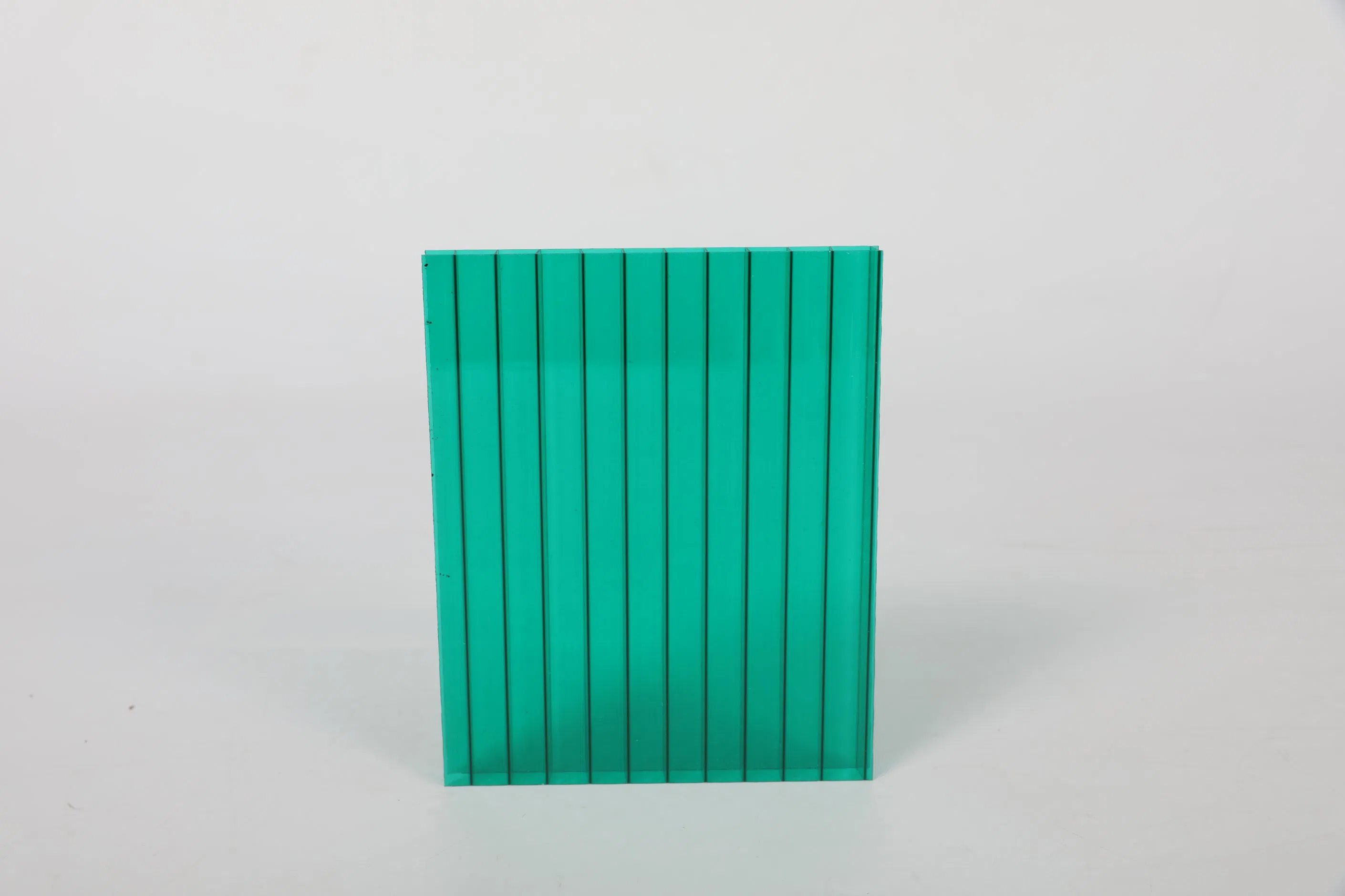 Style UV Protected Twin Wall Roofing Sheet Sun Embossed PC Sheets