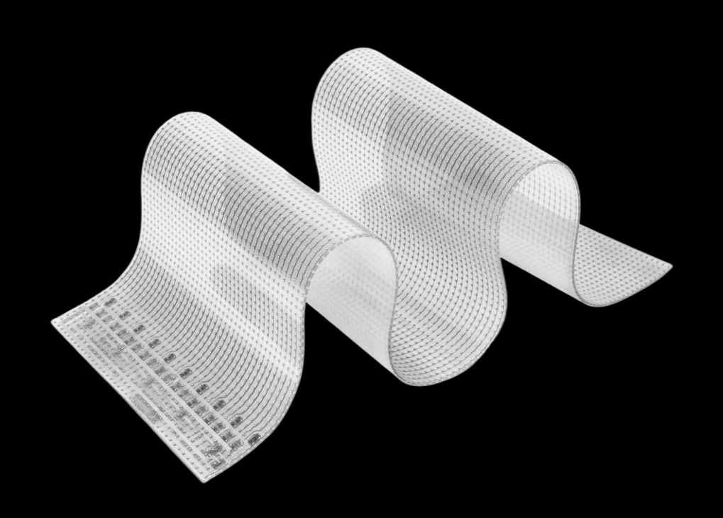 Гибкая прозрачная LED-пленка высокой яркости