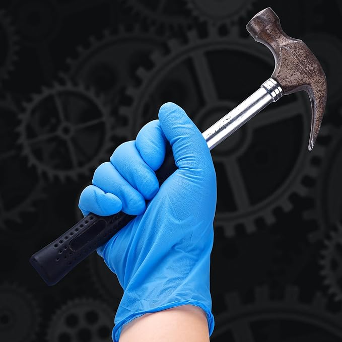 Powder Free Disposable Nitrile Gloves for Food Processing