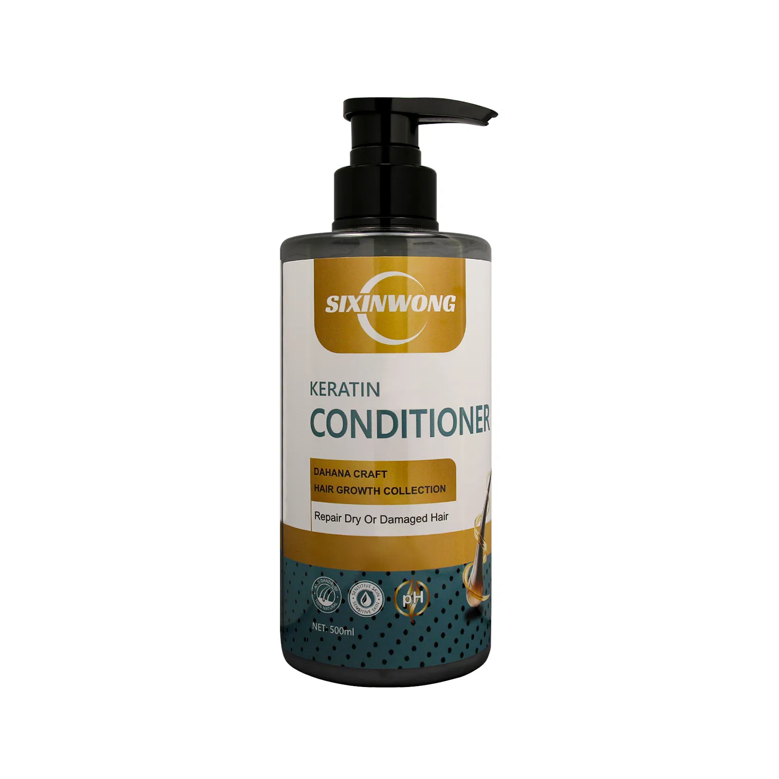 Beauty Cosmetics 500ml Silky and Supple for All Hair Types Keratin Conditioner