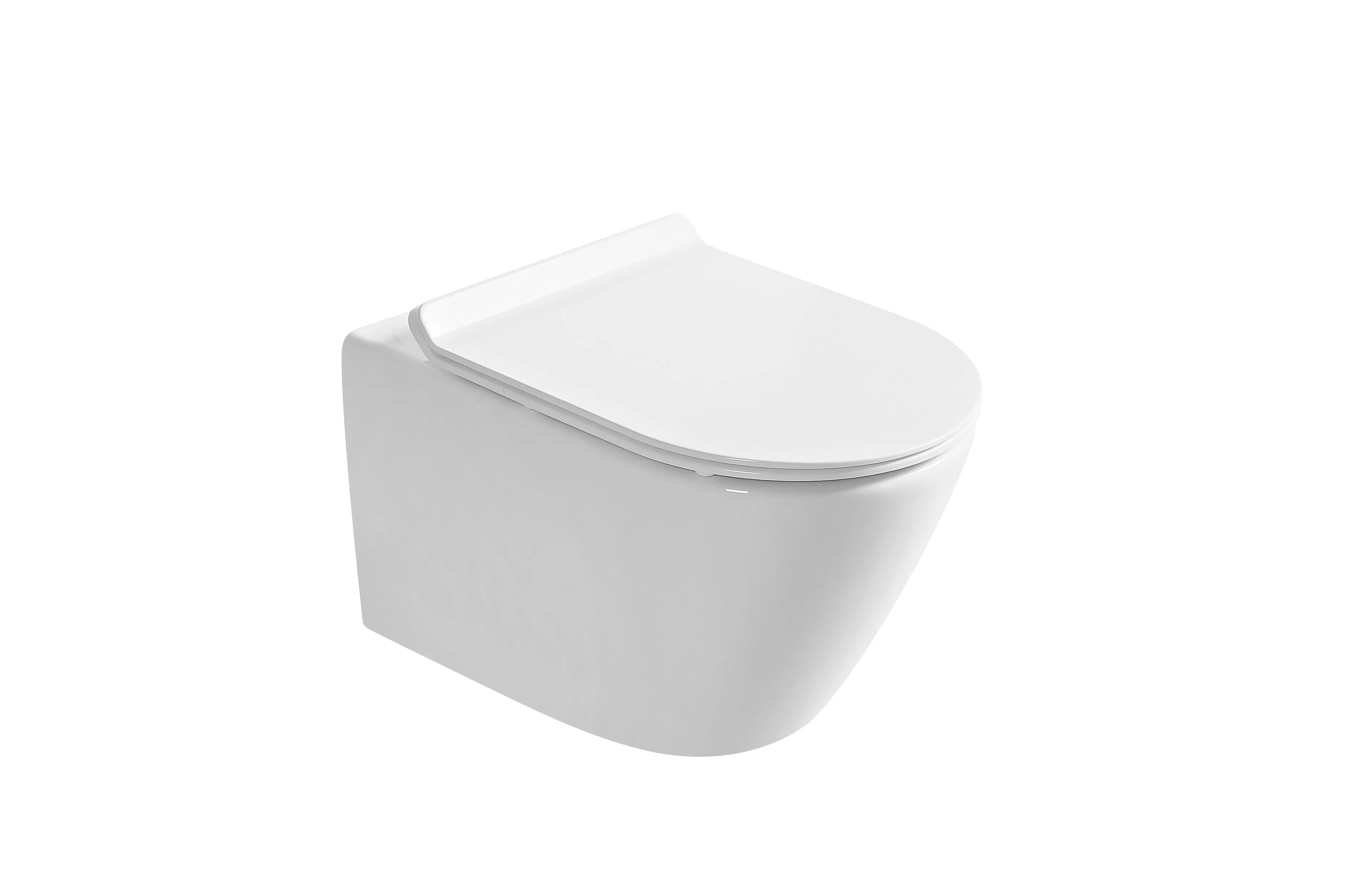 Hot-Sellingbathroom Toilet Wc Sanitary Ware P Trap Dual Flush Toilet with Hidden Tank
