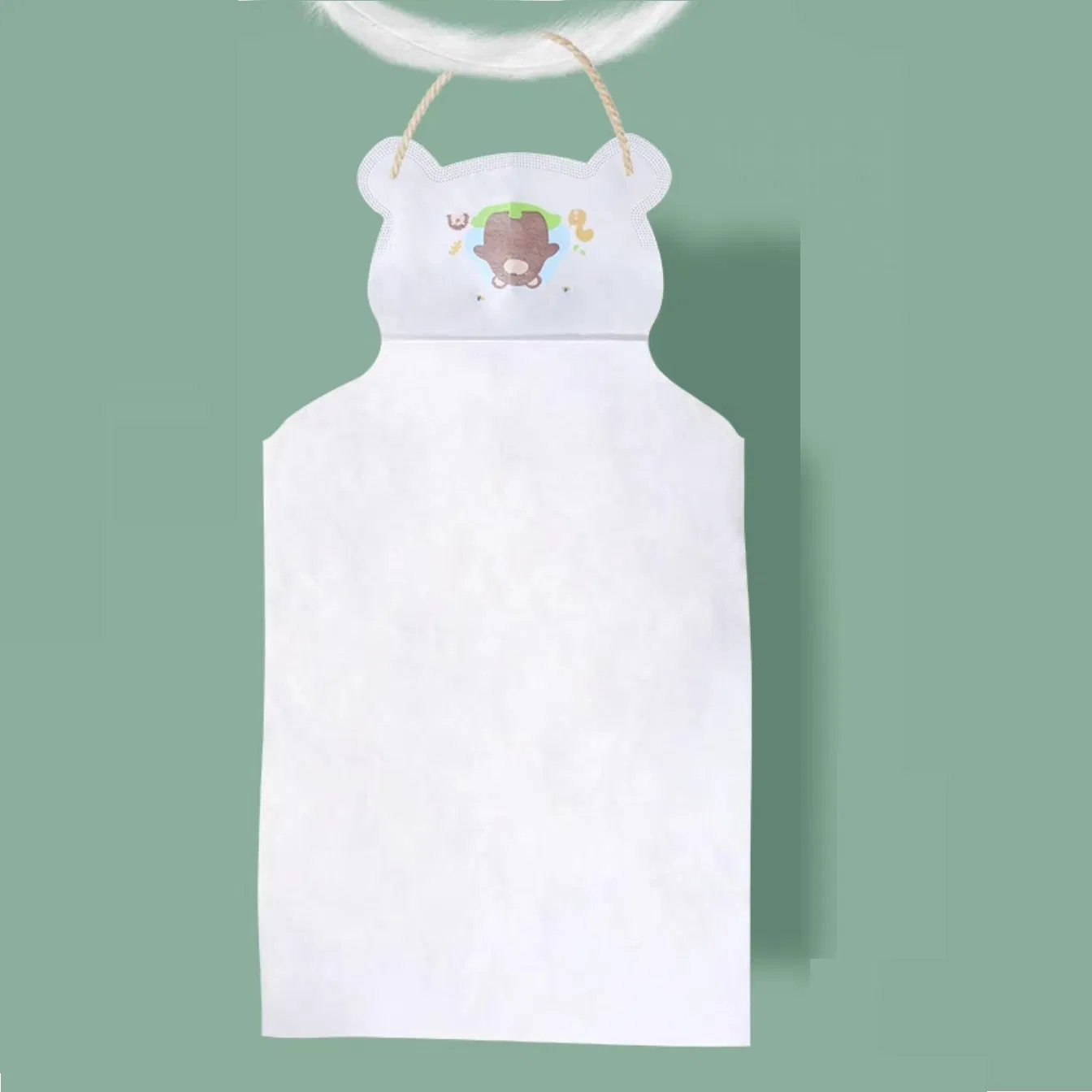 Sweat Towel Pure Cotton Child Sweat Absorbent Towel Baby Pad Back Scarf