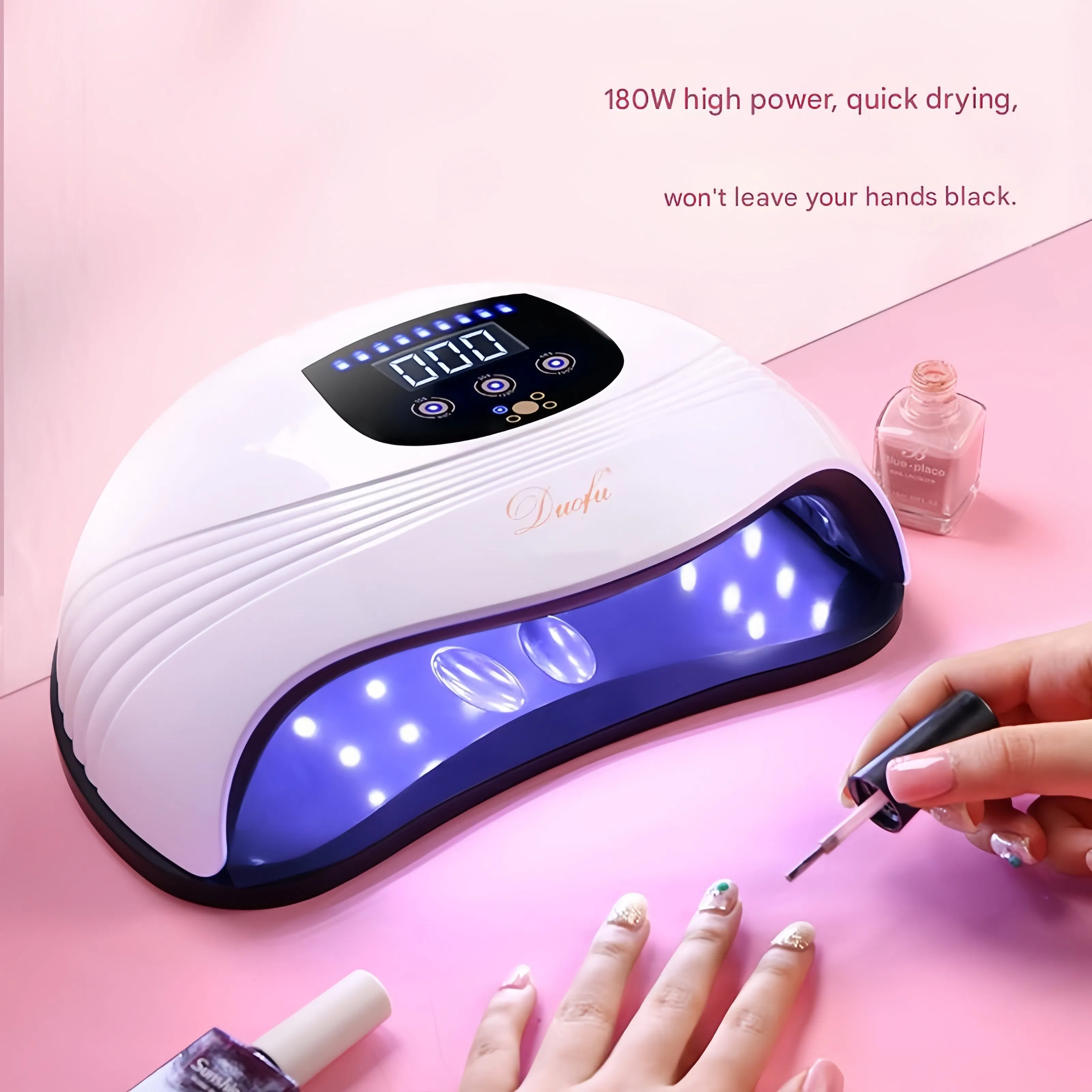 Professional Nail Lamp for Salon Home Commercial Use
