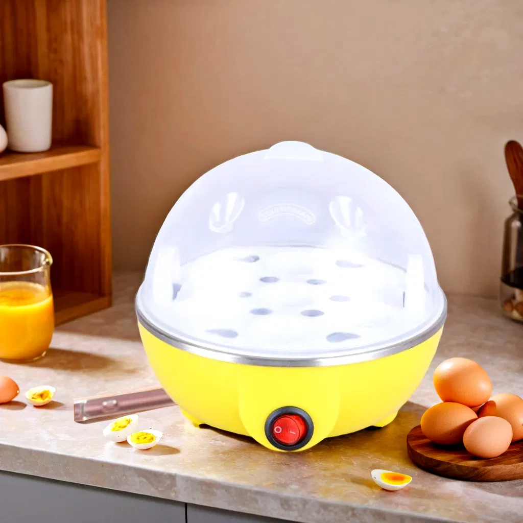 Busy Lifestyle Egg Maker: Smart Cooker with Steamer Function