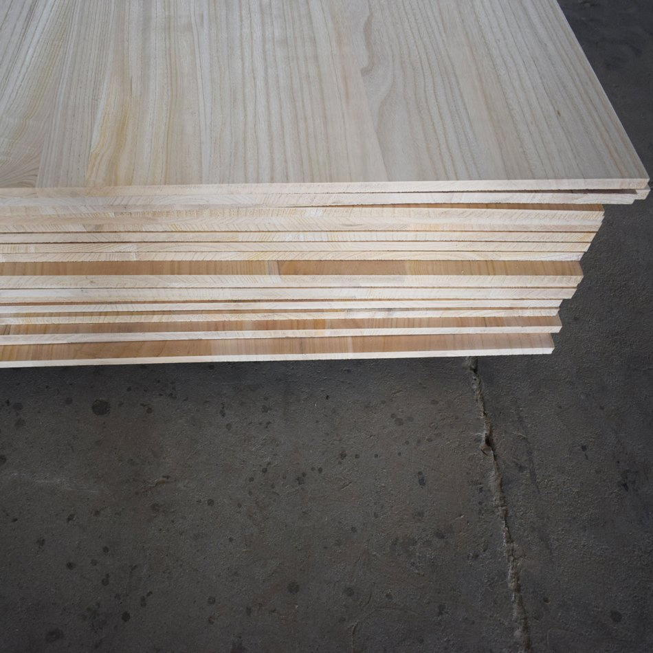 Wholesaler Price Paulownia Wood Boards/Paulownia Wood Panels/Paulownia Edge Glued Boards
