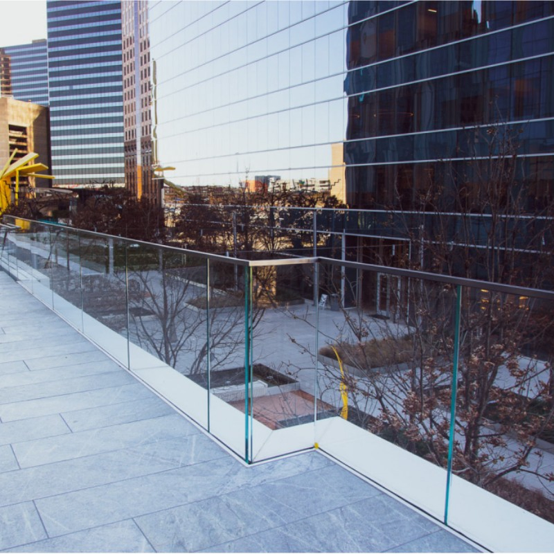 Residential Aluminum and Tempered Glass Railing Systems