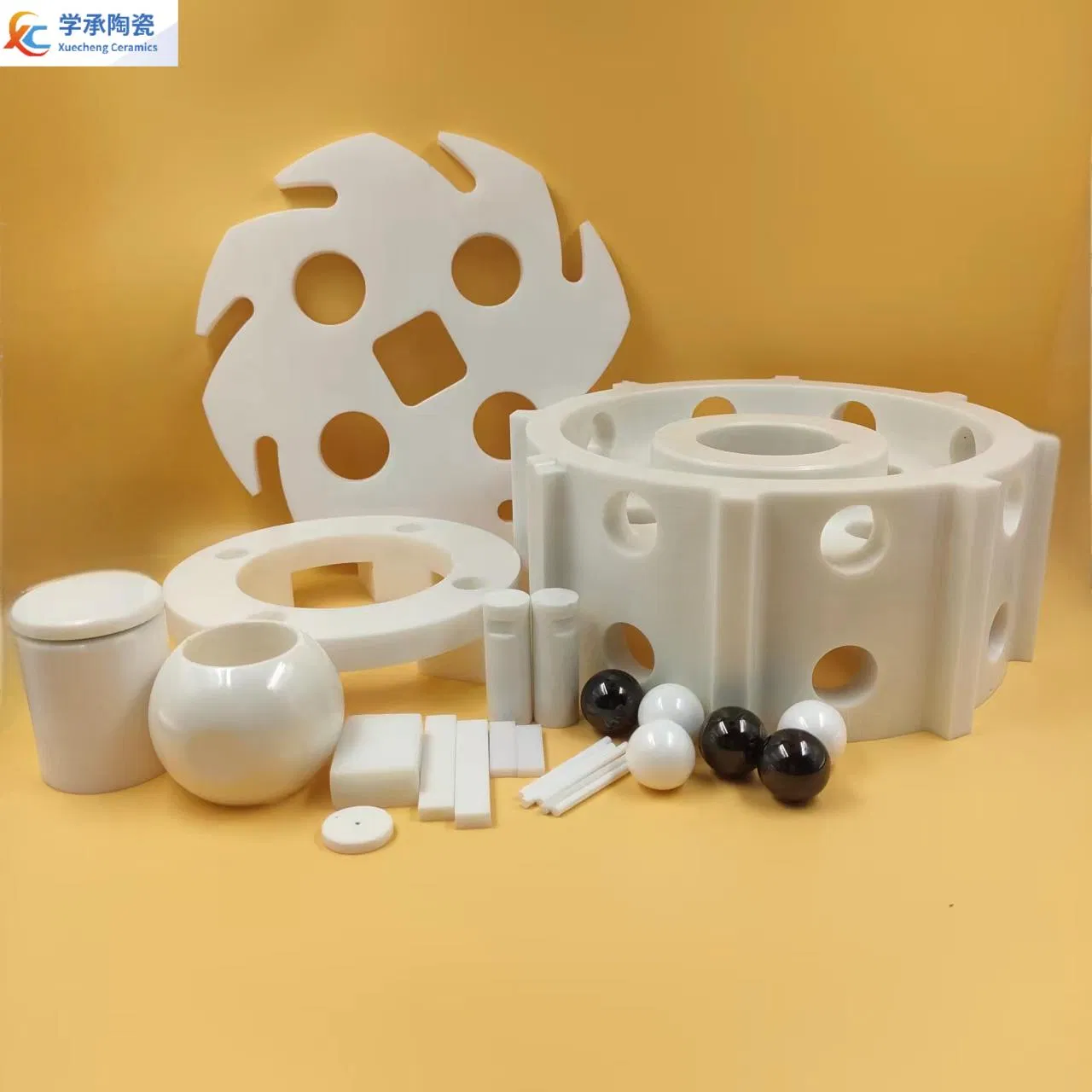 Durable Zirconia Grinding Components for Lab Ball Mill Applications
